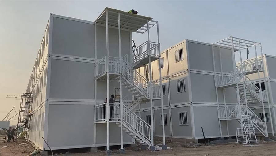 Construction Site Temporary Housing Factory DostonHouse